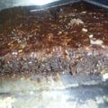 El cooksnap de Sol Antonella Díaz cuando hizo Brownie vegano con Zucchini.
