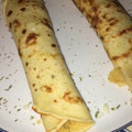 El cooksnap de Alba cuando hizo Crepes salados.