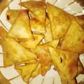 Mrs Hanib Oum Hameed's cooksnap of when they made Samosa.