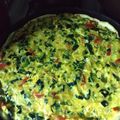 El cooksnap de Sandra Chavasco cuando hizo Tarta de zapallitos.