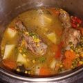 El cooksnap de Carmen ojeda cuando hizo Pollo arvejado con arroz 🍗.