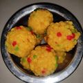 Tripti mahavri का कुकस्नैप जब उन्होंने बूंदी का लड्डू (Bundi ka laddu recipe in Hindi) बनाया था।