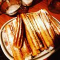 El cooksnap de Ilsia Cárcamo cuando hizo Churros caseros con leche.