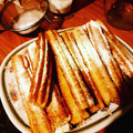 El cooksnap de Ilsia Cárcamo cuando hizo Churros caseros con leche.