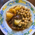 El cooksnap de kema72 cuando hizo Carrilleras con garbanzos.