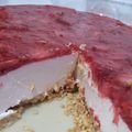 El cooksnap de Andre Ortega cuando hizo 🫐Cheesecake de arándanos sin horno🫐.