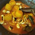 Cooksnap dari Ririn Aditya Irfan untuk resep Cumi cumi jagung saus padang