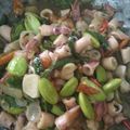 Cooksnap dari Elhusna untuk resep Cumi asin pete pedas