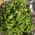 Cooksnap của Dy Dy khi họ làm theo món Rau muống xào tỏi
