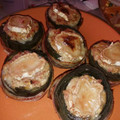 El cooksnap de MJosé Elías cuando hizo Alcachofas rellenas con queso de cabra y bacon.
