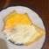 Cooksnap dari vicky untuk resep Cheesy egg toast breakfast/roti tawar jabrik keju telur teflon