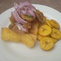 El cooksnap de Marian Gonzalez cuando hizo Chicharrón de pescado.