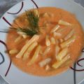Magyarné Nyírő Kati Cooksnap-ja, amikor elkészítette a(z) Tejfölös zöldbableves receptet.