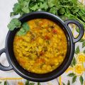 Swati Sheth's cooksnap of when they made Methi Dal Tadka.
