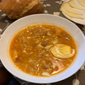 El cooksnap de Lucyner cuando hizo Sopa de ajo en 15 minutos.