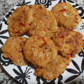 El cooksnap de Neus Arquer cuando hizo Hamburguesas vegetales con soja texturizada para bebés BLW (+8M).