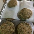 El cooksnap de Maria Laura Velazquez cuando hizo Hamburguesas de lenteja.