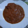 El cooksnap de Durnie M. P cuando hizo Carrilleras de cerdo al vino tinto con champiñón portobello.
