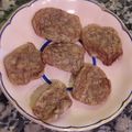 El cooksnap de Lausche cuando hizo Galletitas de banana y coco. Apto para bebé +6 meses.