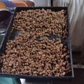 El cooksnap de Lucre Faria cuando hizo Garrapiñadas de Maní.