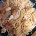 Cooksnap dari versita ganda untuk resep Spaghetti Aglio Olio
