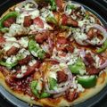 Mittra Shrabanti's cooksnap of when they made চিকেন পিৎজা (Chicken pizza recipe in bengali)).