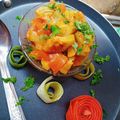 Lovely Agrawal का कुकस्नैप जब उन्होंने लौकी की सब्जी (lauki ki sabzi recipe in Hindi) बनाया था।