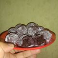 Cooksnap dari tiar untuk resep Mochi Ketan Hitam Isi Oreo