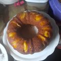 El cooksnap de Estefania Gomez cuando hizo Torta invertida de durazno 🍑.