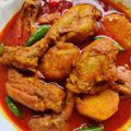 Antara Chakravorty's cooksnap of when they made চিকেন কষা (Chicken kosha recipe in Bengali).