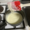 El cooksnap de Bettina... cuando hizo Salsa blanca con maicena.