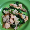 Cooksnap dari Citrasari Henra Putri untuk resep Tumis Sayur Sawi Pokcoy Campur Udang
