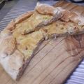 El cooksnap de Ruben Soria cuando hizo Tarta de puerro, cebolla y jamón.