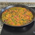 El cooksnap de Gilbert (Aprenent a la vida 📚♻️☯️) cuando hizo Arroz meloso con secreto de cerdo y verduras.