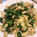 賴小孟 的 芥蘭菜炒雞蛋 cooksnap