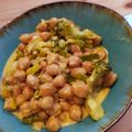 El cooksnap de Raquel Kake cuando hizo Curry suave de garbanzos con brócoli.