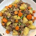 Cooksnap dari Muti Zen untuk resep Tumis Daging Cincang, Kentang dan Wortel
