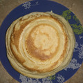 El cooksnap de Lourdes cuando hizo Crepes/filloas con lo que tu quieras (Nutella, mermelada, jamón).