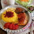کوک اسنپ مهرناز نظرپور بعد از امتحان کردن ترشه کباب گیلان با مخلفات.