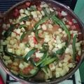El cooksnap de Caro cuando hizo Chayotes con rajas a la mexicana mmm deli.