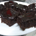El cooksnap de Deby cuando hizo Torta mousse con salsa de chocolate manjar!!.