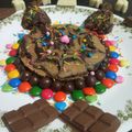 Bhavna C. Desai's cooksnap of when they made ઝેબ્રા કેક (Zebra Cake Recipe in Gujarati).