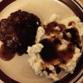 David Bem's cooksnap of when they made Country Salisbury steak.
