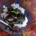 Cooksnap dari Maria Irfana untuk resep Cumi Hitam Jawa Timur