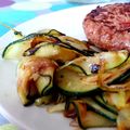 El cooksnap de Victor Moreiro cuando hizo Hamburguesa a la plancha con verduras salteadas.