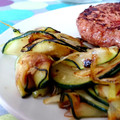 El cooksnap de Victor Moreiro cuando hizo Hamburguesa a la plancha con verduras salteadas.