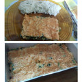 El cooksnap de Vero cuando hizo Souffle de espinaca.