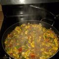 El cooksnap de Victoria rivera molina cuando hizo Habas guisadas con verduras y carne.