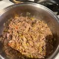 El cooksnap de Arnaldo Valdes cuando hizo Ropa vieja 🇨🇺.