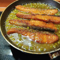 El cooksnap de Conchi Lata cuando hizo Salmón en salsa verde.